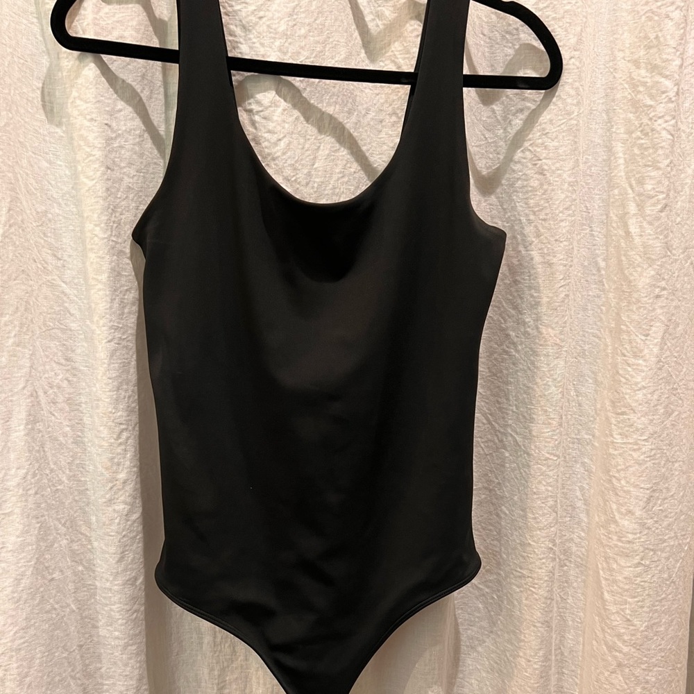 Express thong body contour bodysuit